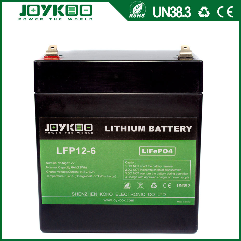 磷酸铁锂12V 6Ah电池
